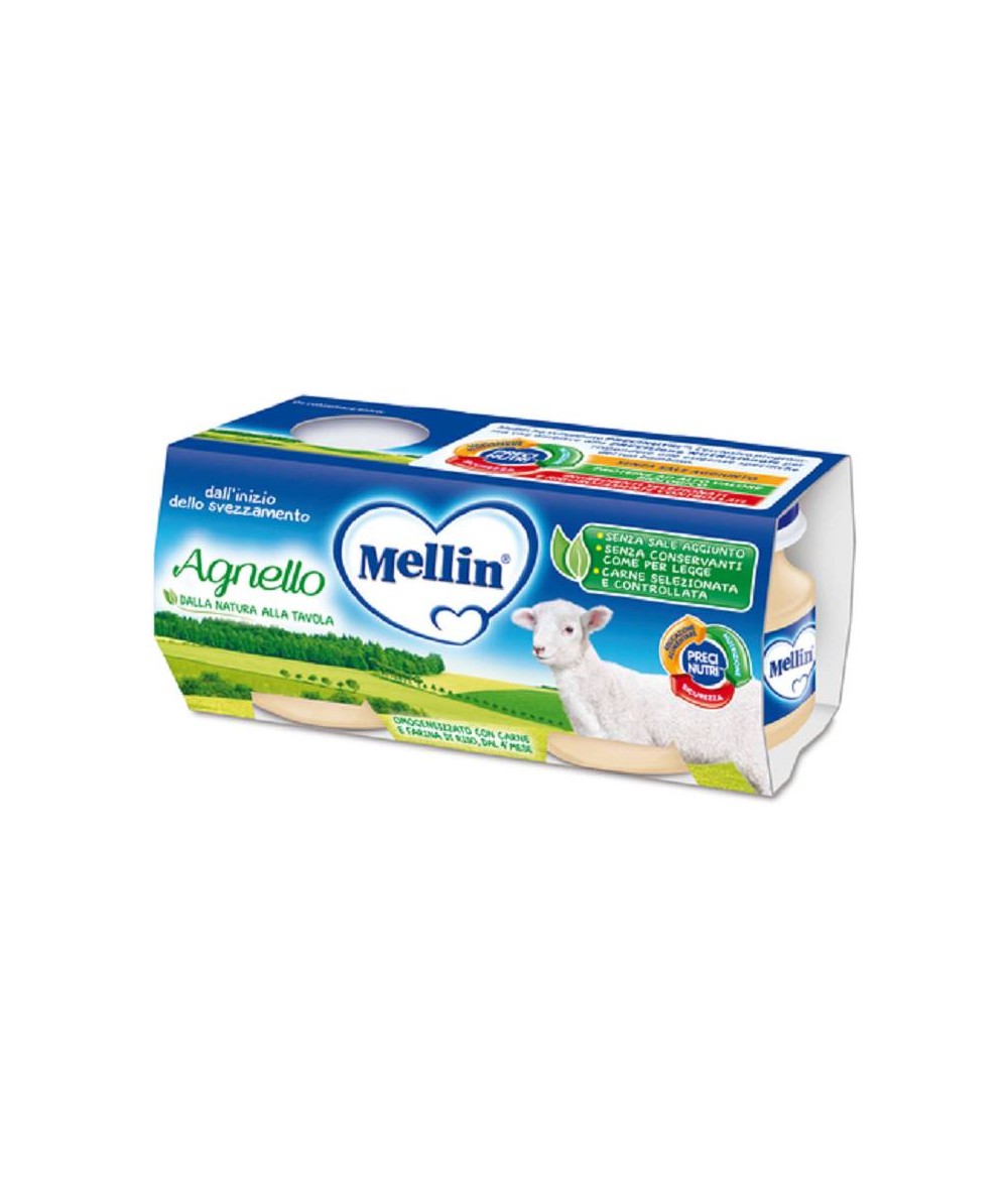 MELLIN OMOG AGNELLO 2X80G